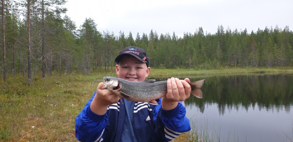 fishing arctic char